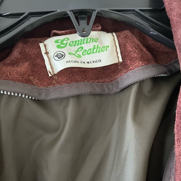 Vintage Genuine Leather Suede Fringe Jacket - Picture 2 of 9